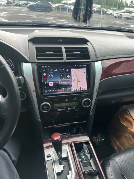 Штатная магнитола Toyota Camry XV50 2011-2014 Canbox Logic-i3 5722-10-169 на Android 11 (4G-SIM, 4/64, DSP, 360, QLed) (для авто без камеры)