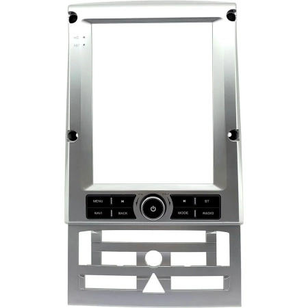 Штатное головное устройство Peugeot 407 2004-2011 (серебристая) Canbox PRO-Line (Tesla style) 9.7 дюймов 8/256 7883-1312-173 на Android 13 (4G-SIM, DSP, QLed)