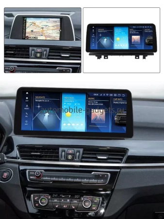 Carmedia MKD-BM003-16-22-X1-MKD-B-12-7862-6128-NBT монитор 12,3" для BMW X1 (F48) 2015-2017 NBT на Android 11 с 6GB, 4G