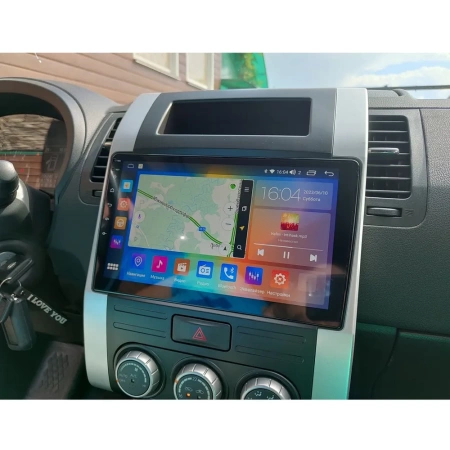 Штатная магнитола Canbox EVO 2K 5817-1011 для Nissan X-Trail (T31) 2007-2015 на Android 14 (4G-SIM, 4/64, DSP, QLed, AI, 360)