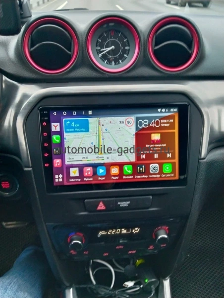 Штатная магнитола Suzuki Vitara 2014-2024 Canbox EVO 5811-9103 на Android 14 (4G-SIM, 6/128, DSP, QLed, AI, 360)