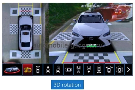 Универсальная система кругового обзора Airoc RBV-004 360 3D