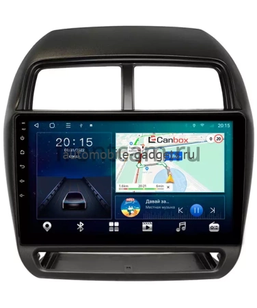 Штатная магнитола Canbox L-Line 4168-10-1530 для Mitsubishi ASX, Outlander Sport, RVR 3 2016-2024 на Android 10 (4G-SIM, 3/32, TS18, DSP, QLed)