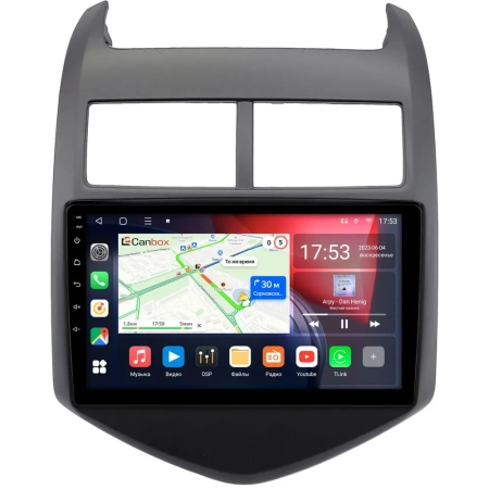 Chevrolet Aveo 2 2011-2020 (Тип 1) Canbox M-Line 4544-9009 на Android 10 (4G-SIM, 2/32, DSP, QLed)