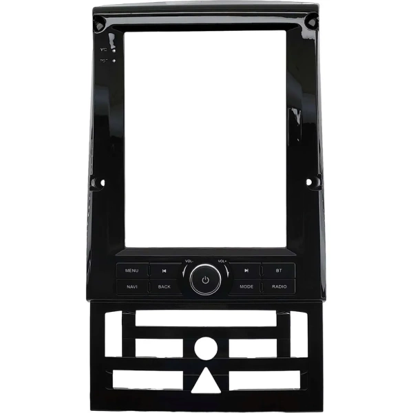 Штатное головное устройство Peugeot 407 2004-2011 (черная, глянцевая) Canbox M-Line (Tesla style) 9.7 дюймов 4/64 5622-1312-228 на Android 10 (4G-SIM, DSP, QLed)