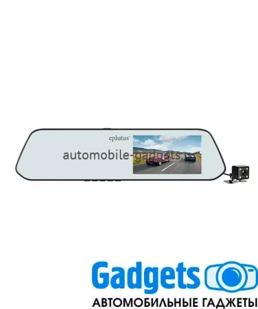 Eplutus D01 Автомобильный видеорегистратор-зеркало с 2-я камерами