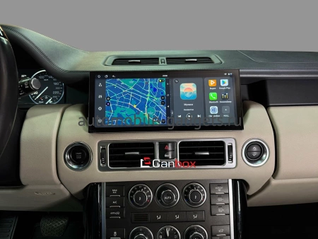 Штатная магнитола Land Rover Range Rover 3 2005-2012 12.3 дюйма Canbox PRO-Line 4331-1512 на Android 13 (4G-SIM, 6/128, DSP, QLed) BMW Style