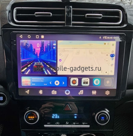 Штатная магнитола Hyundai Creta 2 2021-2024 (черная, глянцевая) Canbox Logic-i3 5738-10-2524 на Android 11 (4G-SIM, 6/128, DSP, 360, QLed)