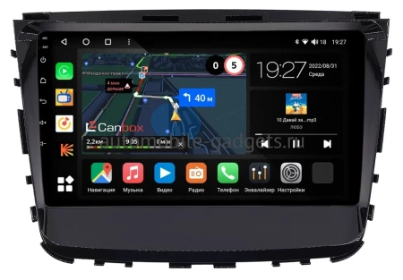 SsangYong Rexton 4 2017-2023 Canbox M-Line 4543-10-0764 на Android 10 (4G-SIM, 2/32, DSP, QLed)