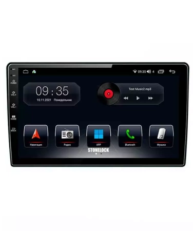 Stonelock TOY900MB 6/128 магнитола для Toyota universal на Android 10 с 6GB, DSP, 4G