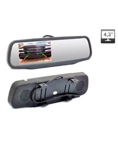 Зеркало заднего вида со встроенным монитором 4.3" AVIS Electronics AVS0401BM