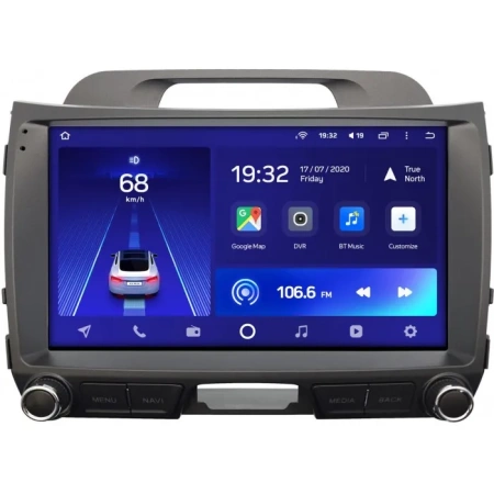 Штатное головное устройство Teyes CC2L PLUS 1/16 9 дюймов RM-9-2772 для Kia Sportage 3 2010-2016 (для авто без усилителя) на Android 8.1 (DSP, IPS, AHD)
