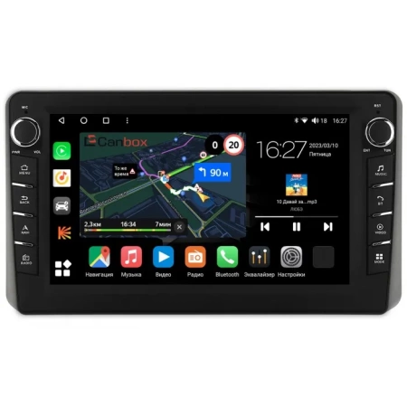 Kia Sportage 5 2021-2024 Canbox M-Line 7835-10-1453 на Android 10 (4G-SIM, 2/32, DSP, QLed) С крутилками