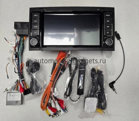 Carmedia MKD-7094-A7 Штатная магнитола для VolksWagen Touareg 2002-2010, T5 Caravelle/Transporter 2003-2009, Multivan (2003-2015) на Android 14 c 4GB, DSP, 4G