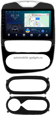Renault Clio 4 2016-2019 Canbox L-Line 4170-10-2808 на Android 10 (4G-SIM, 2/32, TS18, DSP, QLed)