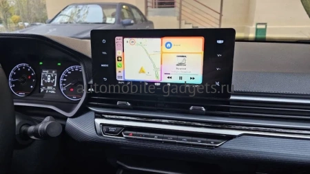 Активация навигации в Geely Emgrand 2021+, Яндекс Навигатор через CarbitLink, EasyConnection, CarPlay и Android Auto — NaviPilot Link