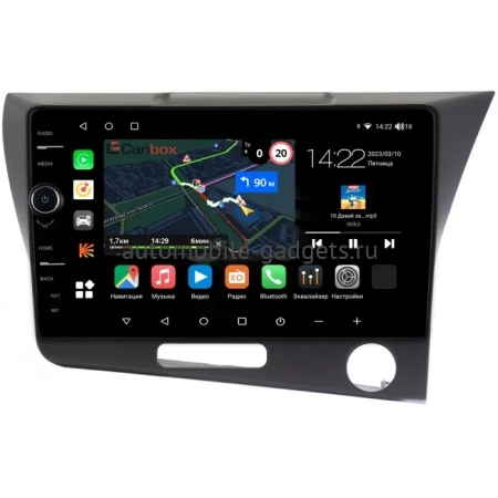 Штатная магнитола Honda CR-Z 2010-2016 (правый руль) Canbox M-Line 7840-9305 на Android 10 (4G-SIM, 2/32, DSP, QLed)