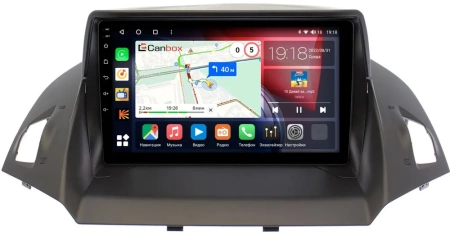 Ford Kuga 2 2012-2019 Canbox H-Line 4197-9028 на Android 10 (4G-SIM, 8/128, DSP, QLed)