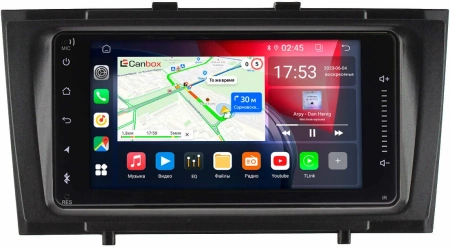 Магнитола в штатное место 2 din Toyota Avensis 3 2008-2015 Canbox GT6901-RP-TYAV25XD-39 2/32 Android 10 (IPS, DSP, CarPlay)