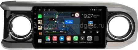 Toyota Tacoma 3 2015-2023 (черная, глянцевая) Canbox M-Line 4543-10-1431 на Android 10 (4G-SIM, 2/32, DSP, QLed)