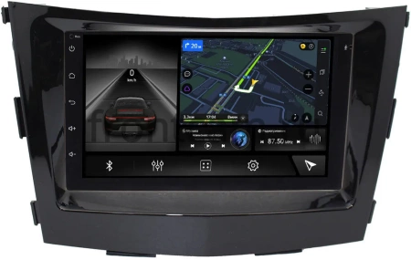 Магнитола в штатное место 2 din SsangYong Tivoli, XLV 2016-2024 Teyes CC2 PLUS 4/32 7 дюймов RP-SYTV-16 на Android 10 (4G-SIM, DSP)
