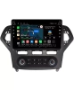 Штатная магнитола Canbox M-Line 7805-10-1380 для Ford Mondeo 4 2006-2010 (Тип 1) встроенный климат на Android 10 (4G-SIM, 2/32, DSP, QLed) С крутилками