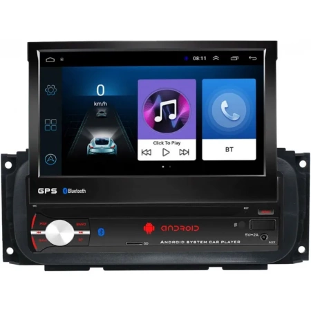 1 DIN штатная магнитола Dodge Caravan IV 2000-2007, Grand Caravan IV, Dakota II, Neon II, RAM III, Stratus II 2001-2007 OEM GT001-RP-11-014-298 на Android 10