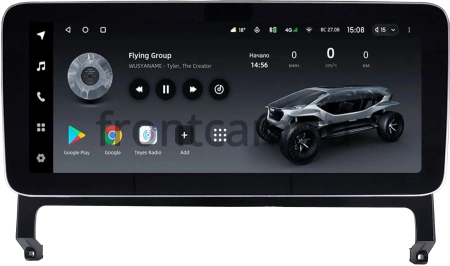Штатная магнитола Hyundai IONIQ 2016-2024 (глянцевая) 12.3 дюйма Teyes LUX ONE 4/32 RM-2131 на Android 10 (4G-SIM, 4/32, DSP, QLed) BMW Style