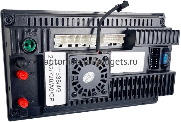 Магнитола в штатное место 2 din Ford Galaxy 2000-2006 Canbox L-Line 4476-RP-11-102-460 на Android 10 (4G-SIM, 3/32, TS18, DSP, QLed)