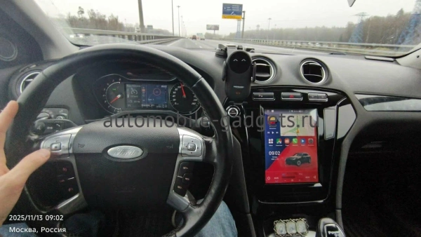 Штатное головное устройство Ford Mondeo 4 2010-2014 Canbox (Tesla style) 9.7 дюймов 4/64 GTR096-1312-218 на Android 10 (QLed, DSP, CarPlay)