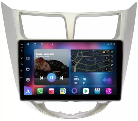 FarCar S500 TM067M штатная магнитола для Hyundai Solaris (2010-2016) на Android 12 c 2Gb, DSP, 4G