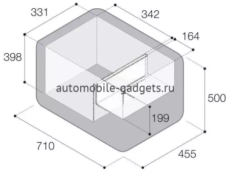 Vitrifrigo VF55P компрессорный автохолодильник (55л) 12/24/220В
