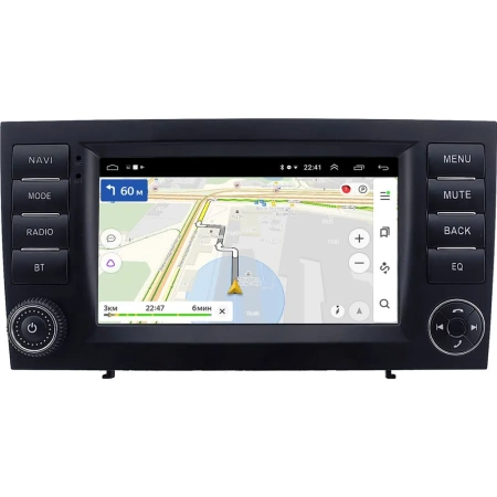 Mercedes-Benz SLK (r171) 2004-2011 (оранжевая подсветка клавиш) Canbox 1.5/32 на Android 10 (RS7-RP-6599-495) (IPS, DSP, CarPlay)