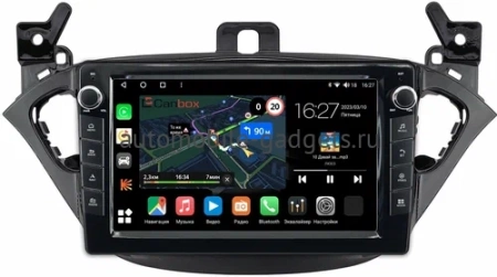 Штатная магнитола Opel Corsa E 2014-2019 Canbox M-Line 7821-9-3423 на Android 10 (4G-SIM, 2/32, DSP, IPS) С крутилками
