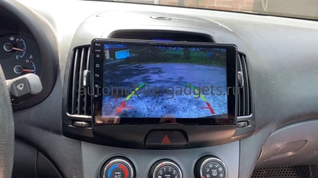 Hyundai Elantra 4 (HD) 2006-2011 (черная) Canbox M-Line 4544-9-680 на Android 10 (4G-SIM, 2/32, DSP, QLed)