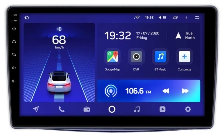 Штатное головное устройство Teyes CC2L PLUS 2/32 9 дюймов RM-9-007 для Alfa Romeo MiTo 2008-2016 на Android 8.1 (DSP, IPS, AHD)