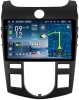 Штатное головное устройство Kia Cerato 2 седан, Forte 2008-2013 (с климат-контролем) Teyes CC4 Pro 2K 12/256 9.5 дюймов RM-9-413 на Android 13 (4G-SIM, DSP, QLed, AI)
