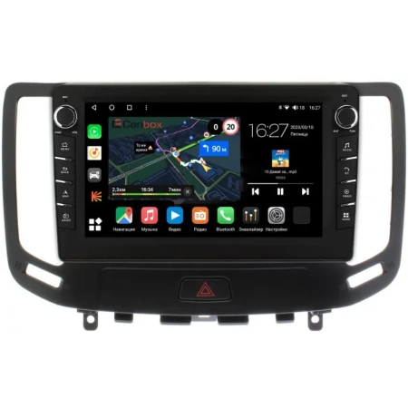 Штатная магнитола Infiniti G25, G35, G37 2006-2013 Canbox M-Line 7831-9-1140 на Android 10 (4G-SIM, 2/32, DSP, IPS) С крутилками