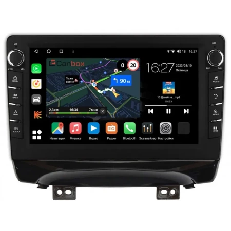 Штатная магнитола Canbox M-Line 7835-10-1146 для JAC S3 2014-2024 на Android 10 (4G-SIM, 2/32, DSP, QLed) С крутилками