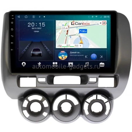 Штатная магнитола Canbox L-Line 4167-9187 для Honda Fit 2001-2008 (авто без климат-контроля) на Android 10 (4G-SIM, 3/32, TS18, DSP, QLed)