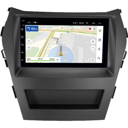 Магнитола в штатное место 2 din Hyundai Santa Fe III 2012-2018 (для авто с NAVI) Canbox 2/32 на Android 10 (GT7-RP-11-787-289) (IPS, DSP, CarPlay)