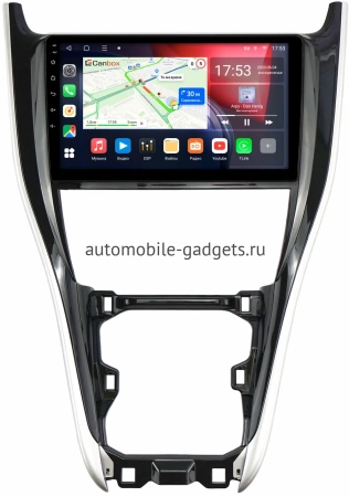 Toyota Harrier 3 (XU60) 2017-2020 Canbox L-Line 4168-10-1227 на Android 10 (4G-SIM, 3/32, TS18, DSP, QLed)