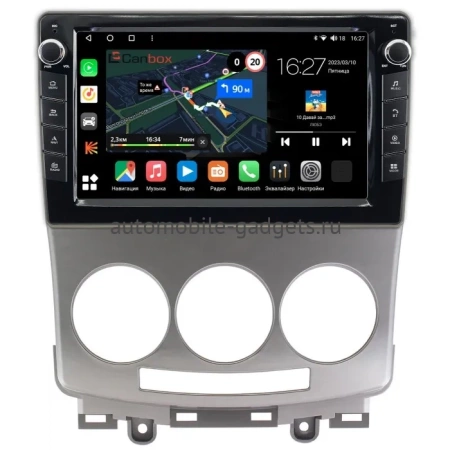 Штатная магнитола Mazda 5 (CR), Premacy 2 (CR) 2005-2010 Canbox M-Line 7821-9147 на Android 10 (4G-SIM, 2/32, DSP, IPS) С крутилками