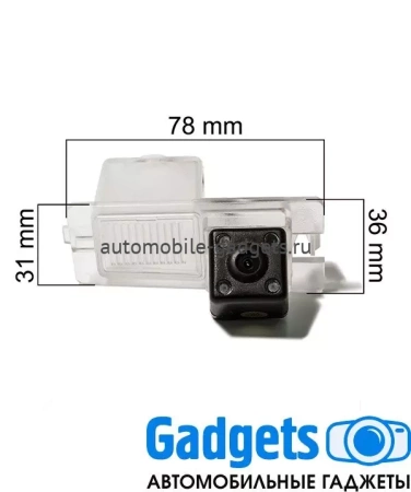 CMOS ИК штатная камера заднего вида AVIS Electronics AVS315CPR (078) для SSANGYONG ACTYON SPORTS