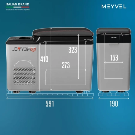 Meyvel AF-BB15 Компрессорный автохолодильник
