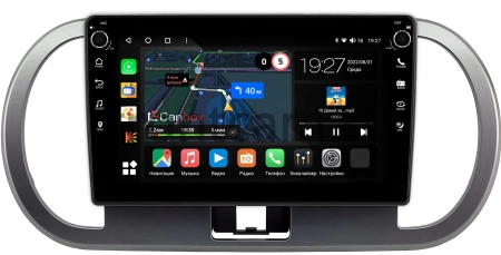 Nissan Moco 2 2006-2011 (темно-серая) Canbox M-Line 7801-9-1730 на Android 10 (4G-SIM, 2/32, DSP, IPS) С крутилками