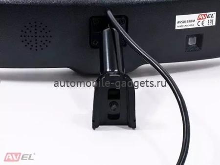 AVS0458BM Зеркало заднего вида со встроенным монитором 4.3"