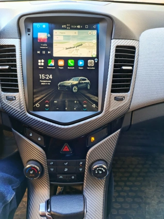 Штатное головное устройство Chevrolet Cruze 2008-2012 Canbox PRO-Line (Tesla style) 9.7 дюймов 4/64 7881-1312-49 на Android 13 (4G-SIM, DSP, QLed)