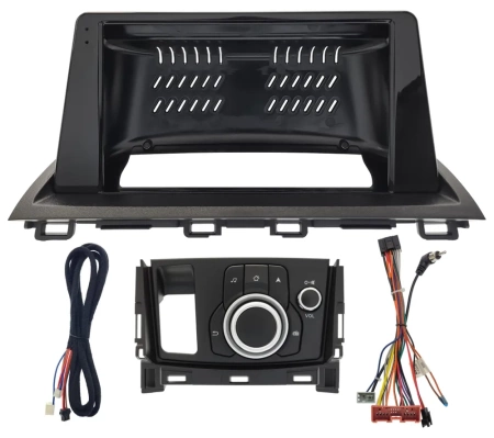 Штатное головное устройство Mazda CX-4 2016-2024 Teyes CC4 Pro 2K 12/256 9.5 дюймов RM-9-2781 на Android 13 (4G-SIM, DSP, QLed, AI)