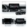 Штатная магнитола Toyota Harrier 4 (XU80), Venza 2 2020+ 12,3 дюйма Carmedia HP-T1211-1052-Q на Android 12 (4G-SIM, 6/128, DSP, QLed) BMW Style